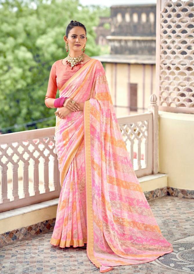JANKI New Exclusive Wear Printed Designer Latest Saree Collection